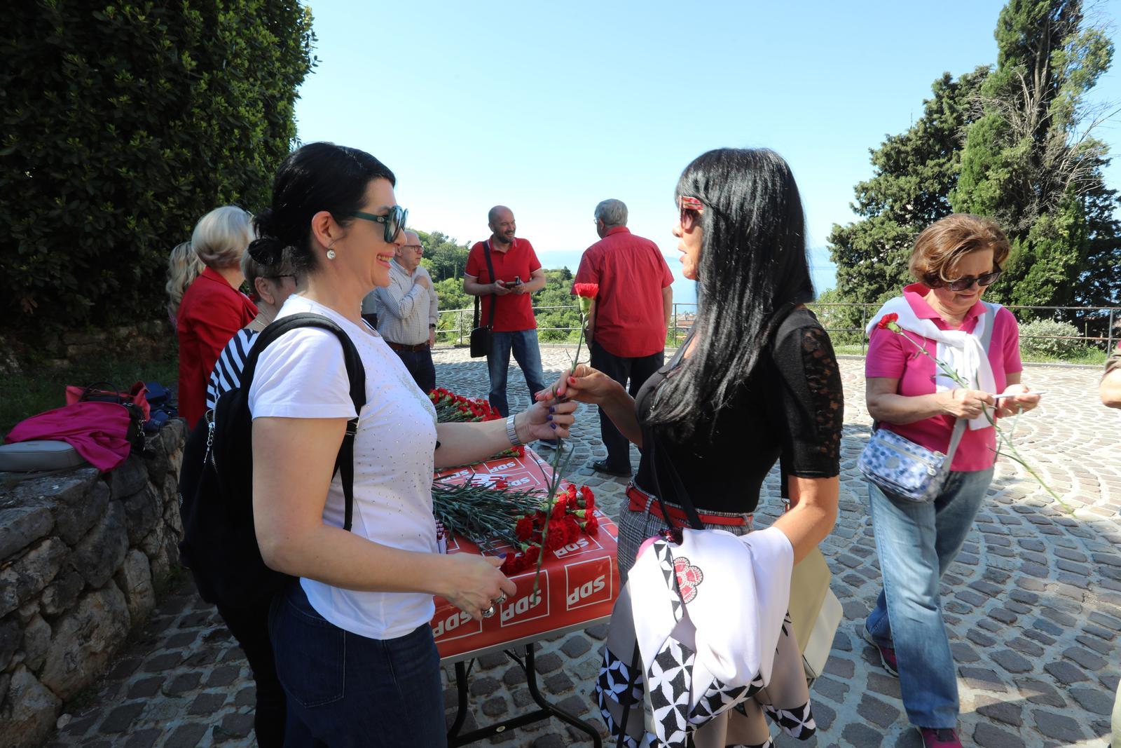 Rijeka: Prvomajska proslava na Trsatu Rijeka: Prvomajska proslava na Trsatu