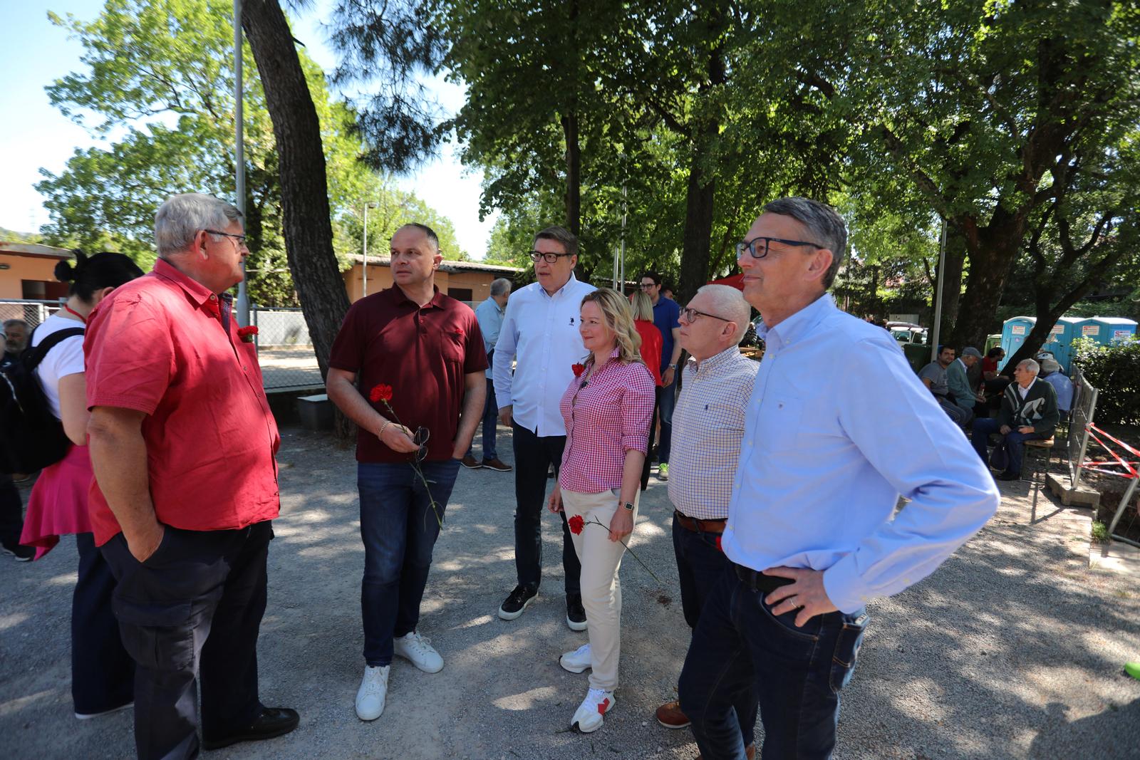 Rijeka: Prvomajska proslava na Trsatu Rijeka: Prvomajska proslava na Trsatu