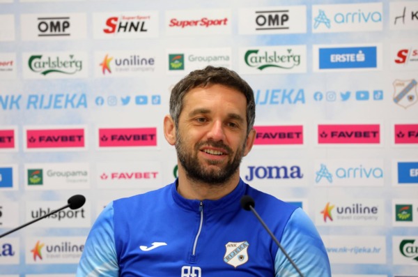 Rijeka: Trener Đalović i igrač Manev na konferenciji HNK Rijeke