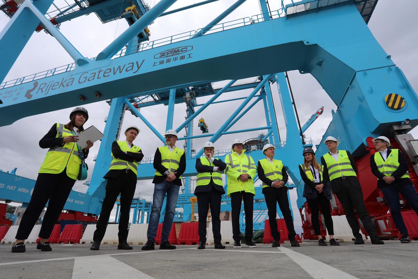 Rijeka: Oleg Butković i Denis Vukorepa u obilasku Rijeka Gatewaya Rijeka: Oleg Butković i Denis Vukorepa u obilasku Rijeka Gatewaya