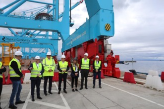 Rijeka: Oleg Butković i Denis Vukorepa u obilasku Rijeka Gatewaya Rijeka: Oleg Butković i Denis Vukorepa u obilasku Rijeka Gatewaya
