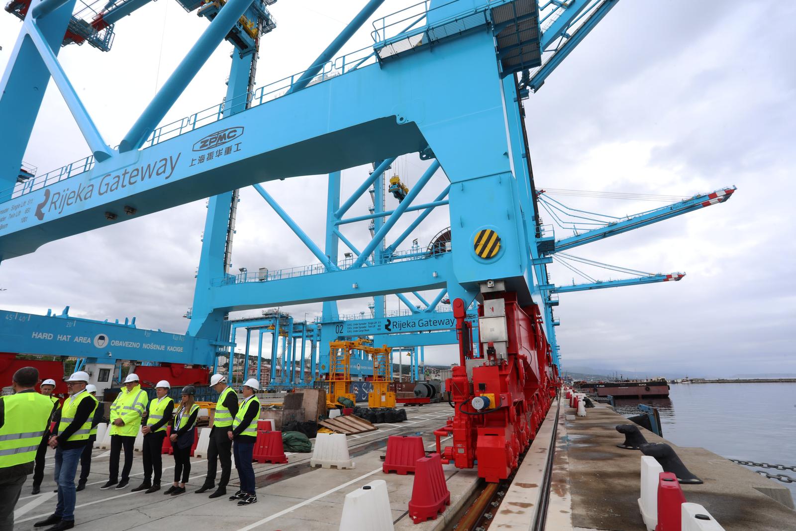 Rijeka: Oleg Butković i Denis Vukorepa u obilasku Rijeka Gatewaya Rijeka: Oleg Butković i Denis Vukorepa u obilasku Rijeka Gatewaya