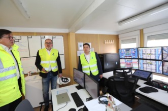 Rijeka: Oleg Butković i Denis Vukorepa u obilasku Rijeka Gatewaya Rijeka: Oleg Butković i Denis Vukorepa u obilasku Rijeka Gatewaya