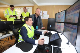 Rijeka: Oleg Butković i Denis Vukorepa u obilasku Rijeka Gatewaya Rijeka: Oleg Butković i Denis Vukorepa u obilasku Rijeka Gatewaya