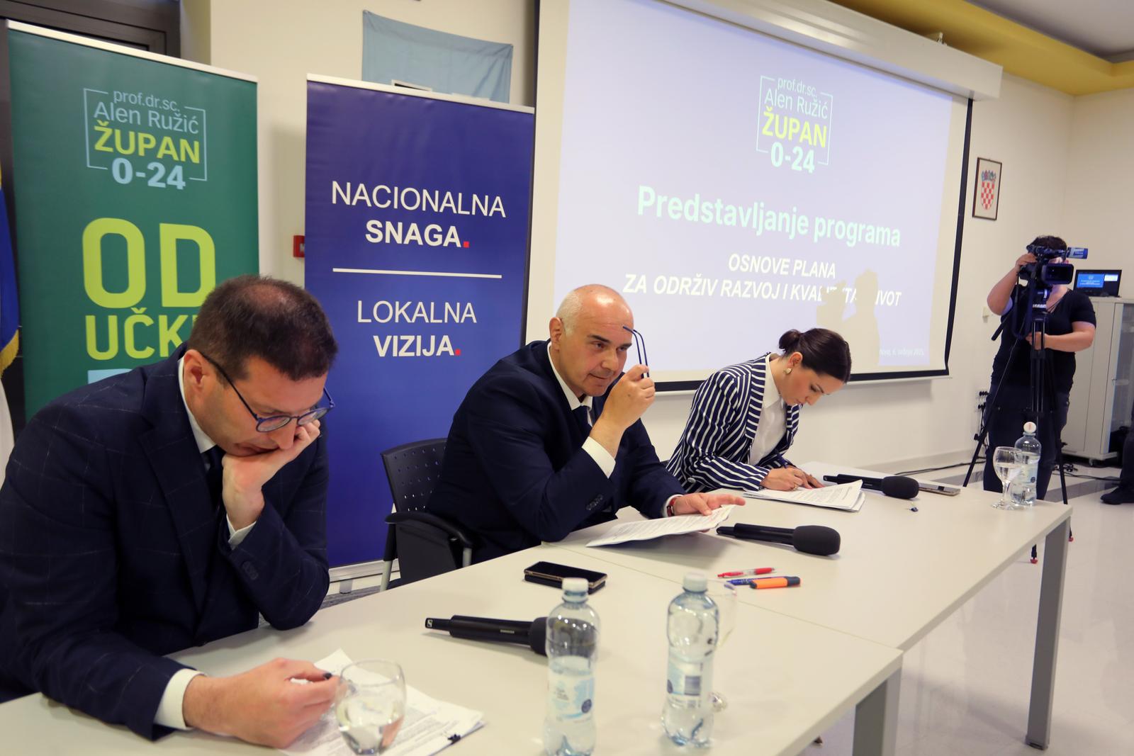 Rijeka: Oleg Butković na predstavljanju Alena Ružića za župana Rijeka: Oleg Butković na predstavljanju Alena Ružića za župana