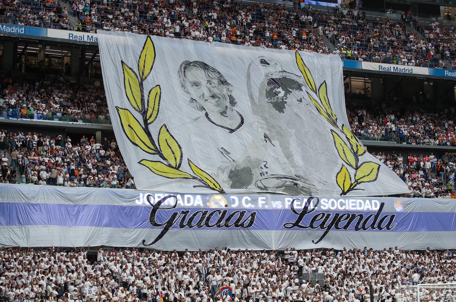 Madrid: Utakmica Real Madrid – Real Sociedad, posljednja u kojoj Luka Modrić igra s dresom Real Madrida