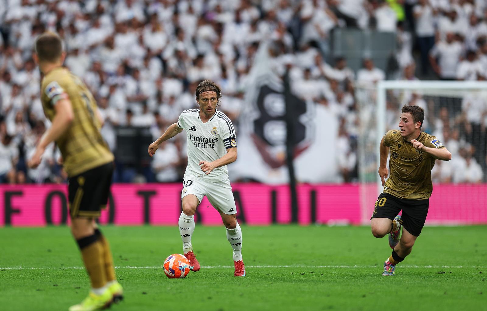 Madrid: Utakmica Real Madrid – Real Sociedad, posljednja u kojoj Luka Modrić igra s dresom Real Madrida