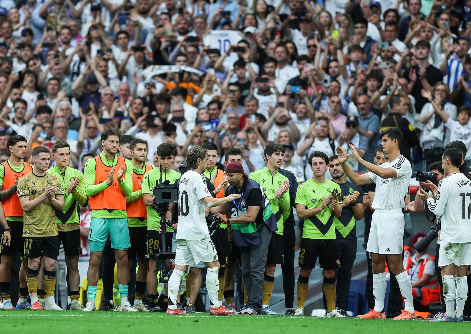 Madrid: Utakmica Real Madrid – Real Sociedad, posljednja u kojoj Luka Modrić igra s dresom Real Madrida