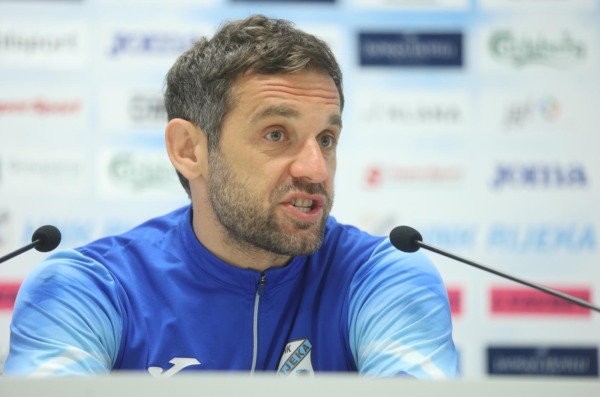 Rijeka: Trener Radomir Đalović i igrač Toni Fruk najavili utakmicu protiv Dinama