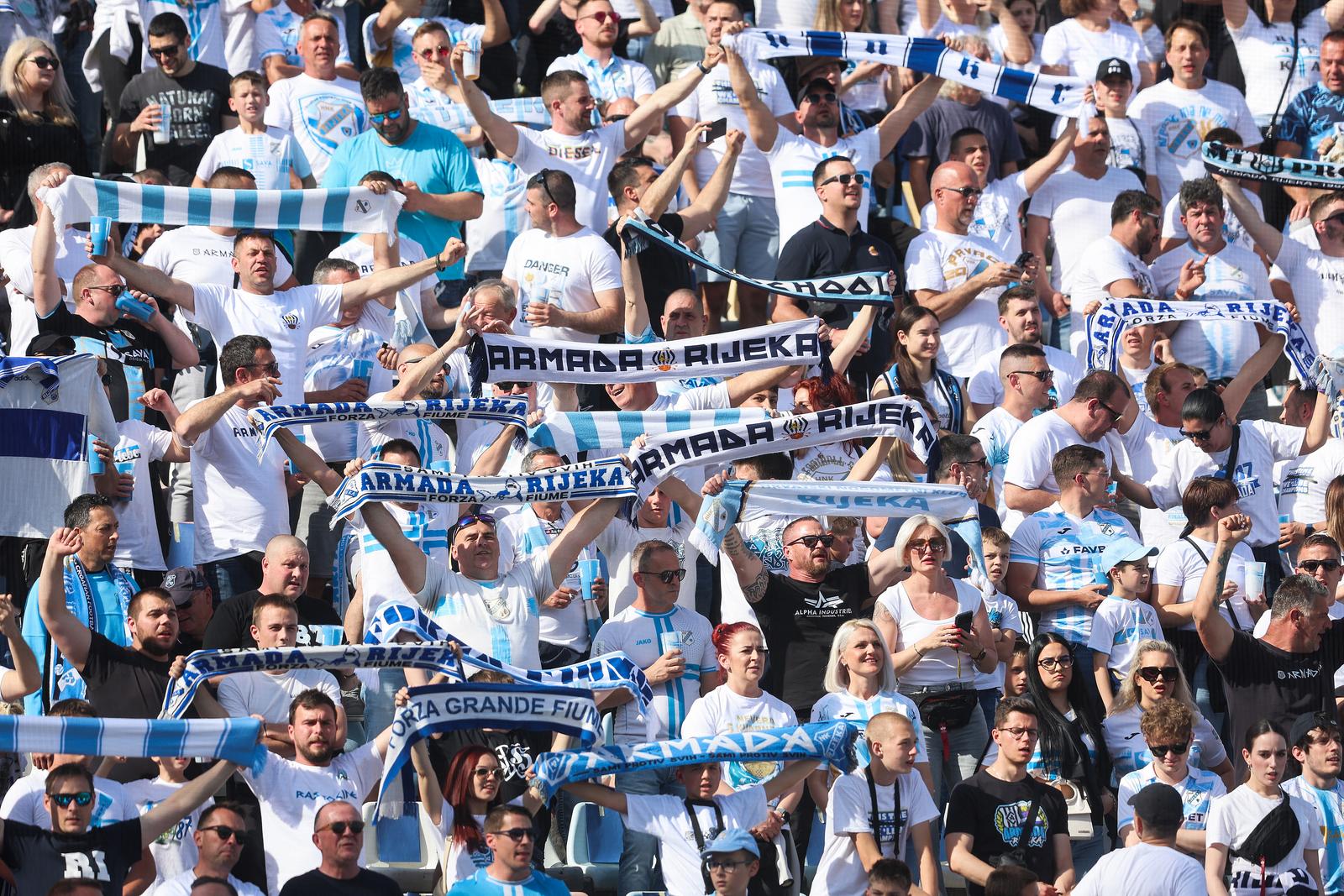 Rijeka: Navijači na susretu Rijeka – Slaven Belupo Rijeka: Navijači na susretu Rijeka – Slaven Belupo