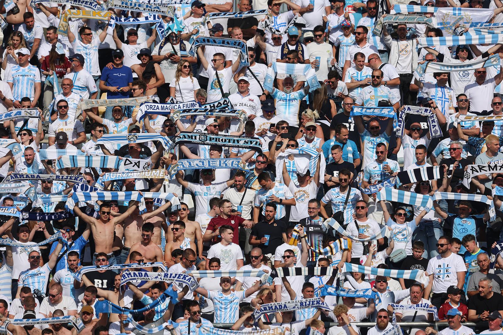 Rijeka: Navijači na susretu Rijeka – Slaven Belupo Rijeka: Navijači na susretu Rijeka – Slaven Belupo
