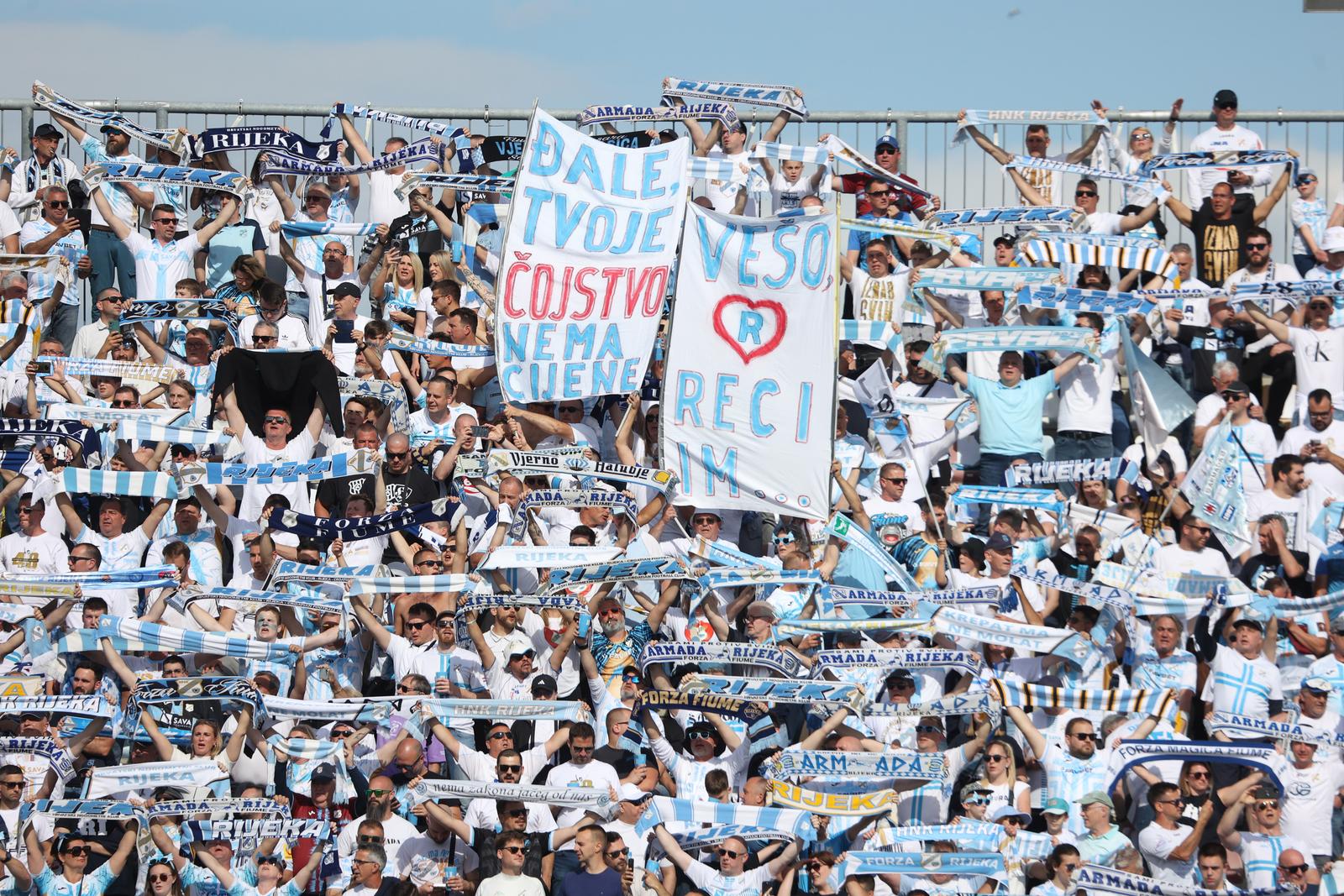 Rijeka: Navijači na susretu Rijeka – Slaven Belupo Rijeka: Navijači na susretu Rijeka – Slaven Belupo