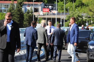 Rijeka: Premijer Plenković i ministar Butković obišli novi vijadukt na čvoru Orehovica Rijeka: Premijer Plenković i ministar Butković obišli novi vijadukt na čvoru Orehovica