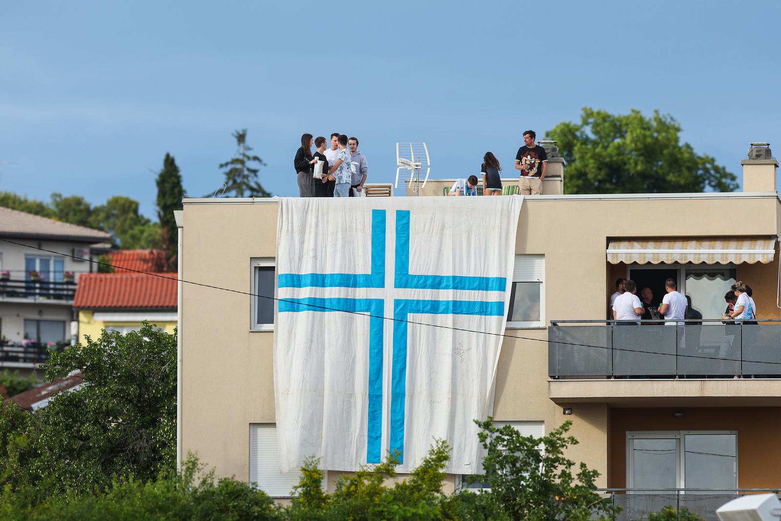 Rijeka: Navijači na utakmici finala SuperSport Hrvatskog nogometnog kupa, HNK Rijeka – NK Slaven Belupo
