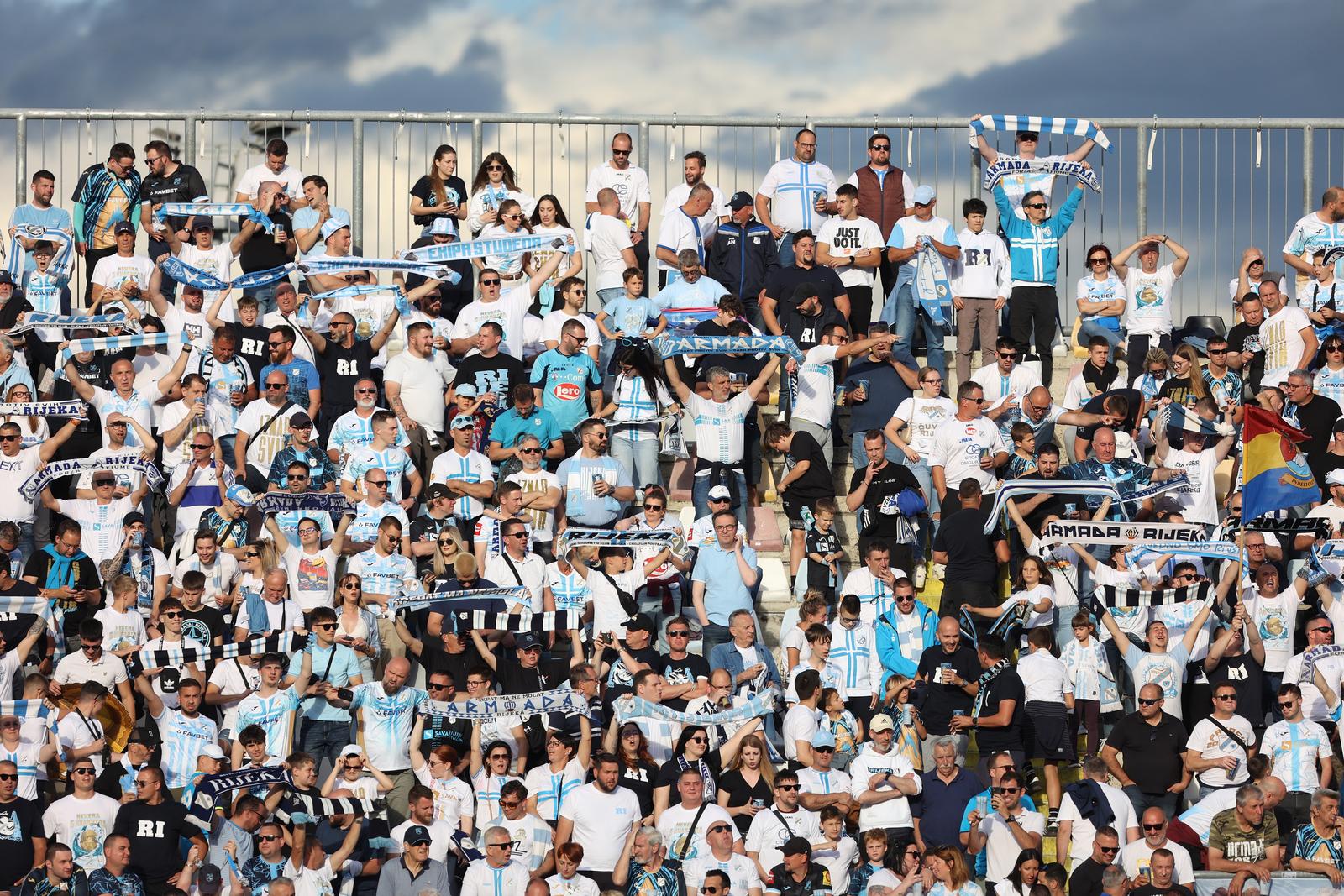 Rijeka: Navijači na utakmici finala SuperSport Hrvatskog nogometnog kupa, HNK Rijeka – NK Slaven Belupo
