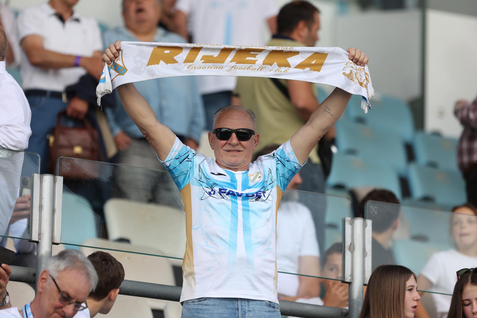 Rijeka: Navijači na utakmici finala SuperSport Hrvatskog nogometnog kupa, HNK Rijeka – NK Slaven Belupo