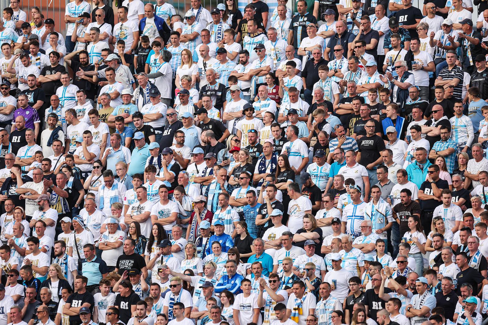 Rijeka: Navijači na utakmici finala SuperSport Hrvatskog nogometnog kupa, HNK Rijeka – NK Slaven Belupo