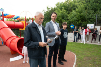 Foto Luigi Opatija, Grad Opatija, Otovrenje dječjeg igrališta