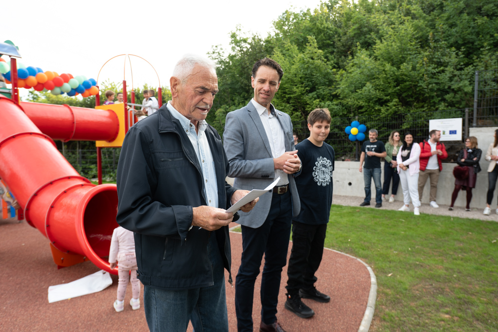Foto Luigi Opatija, Grad Opatija, Otovrenje dječjeg igrališta
