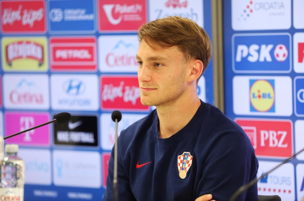 Rijeka: Josip Juranović i Toni Fruk na konferenciji za medije Rijeka: Josip Juranović i Toni Fruk na konferenciji za medije