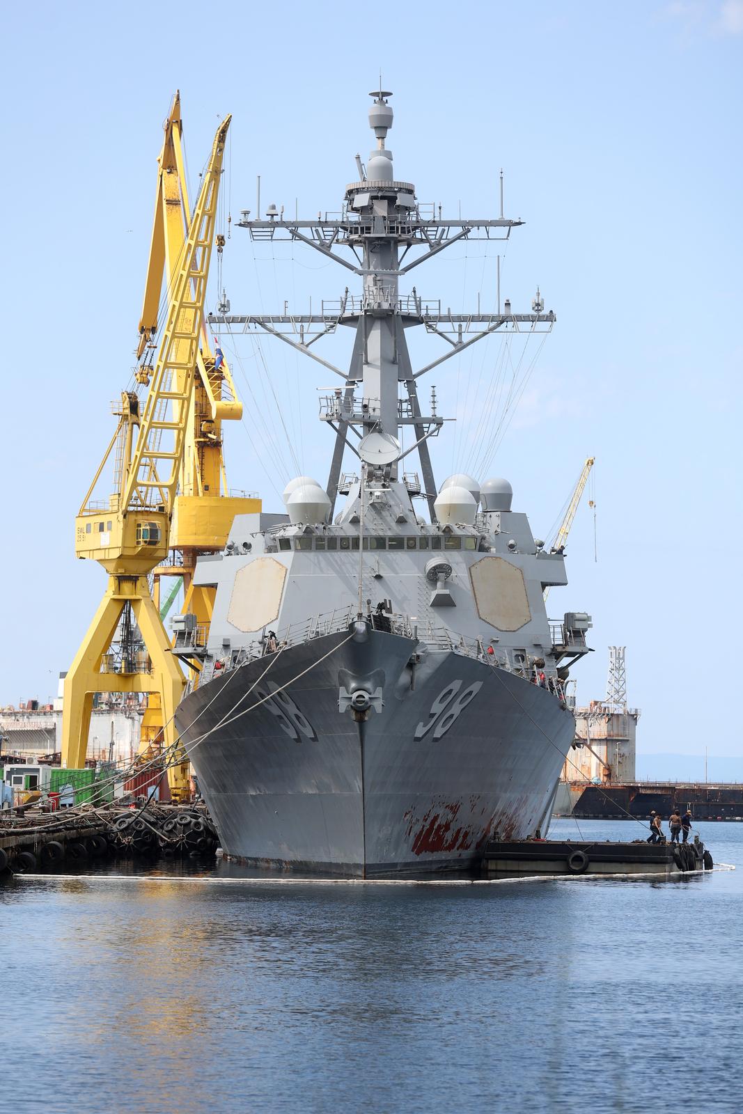 Rijeka: Posjet brodu Američke ratne mornarice USS Forrest Sherman u brodogradilištu Viktor Lenac Rijeka: Posjet brodu Američke ratne mornarice USS Forrest Sherman u brodogradilištu Viktor Lenac