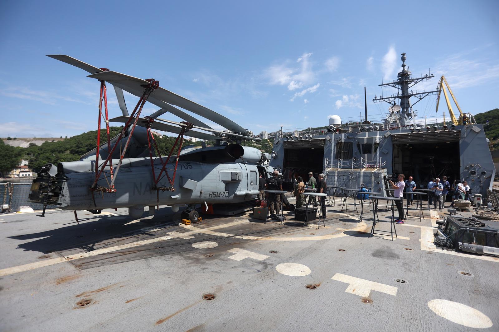Rijeka: Posjet brodu Američke ratne mornarice USS Forrest Sherman u brodogradilištu Viktor Lenac Rijeka: Posjet brodu Američke ratne mornarice USS Forrest Sherman u brodogradilištu Viktor Lenac