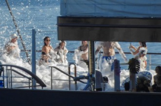 Jeff Bezos i Lauren Sanchez priredili raskošnu pjena-zabavu kod Cresa uoči vjenčanja u Veneciji