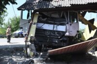 Zagreb: Kamion naletio na kuću u Botincu
