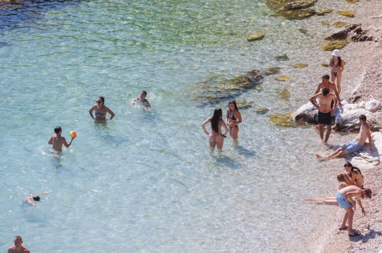 Rijeka: Odmor na plaži