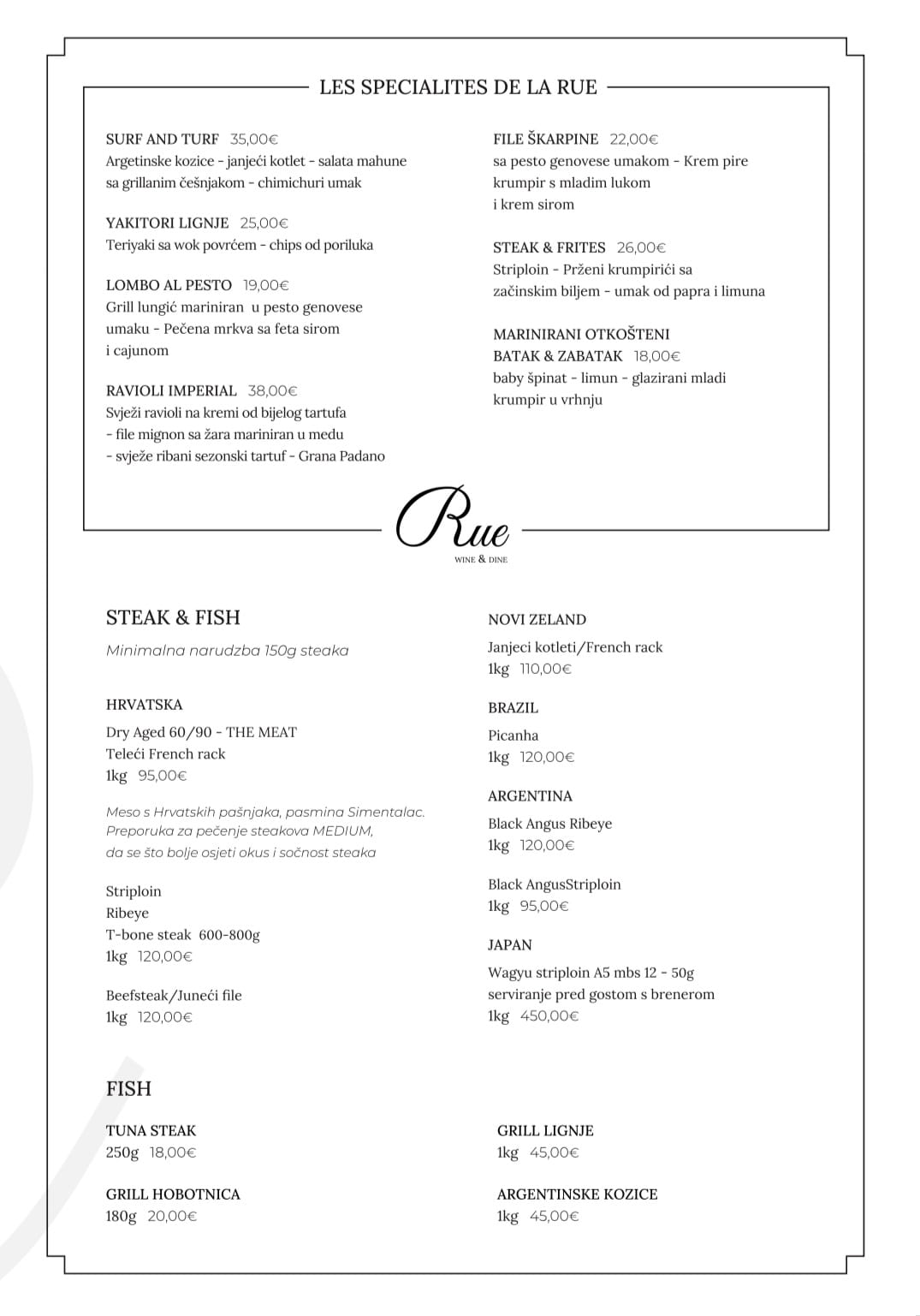 bistro rue 1 menu 13