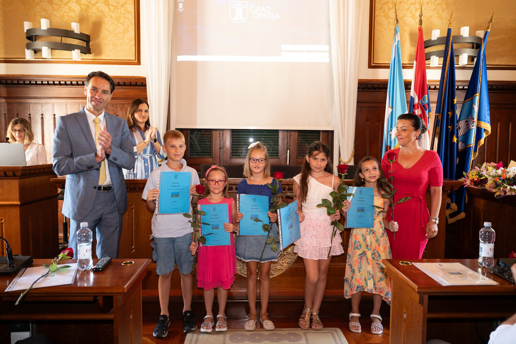 Foto Luigi Opatija, Grad Opatija, OŠ Opatija, Prijem nagrađeni Foto Luigi Opatija, Grad Opatija, OŠ Opatija, Prijem nagrađeni