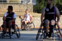 Kostrena: Neformalna košarkaška reprezezentacija Hrvatskoga sabora održala je sportski susret s mladim sportašima s invaliditetom Kostrena: Neformalna košarkaška reprezezentacija Hrvatskoga sabora održala je sportski susret s mladim sportašima s invaliditetom