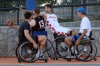 Kostrena: Neformalna košarkaška reprezezentacija Hrvatskoga sabora održala je sportski susret s mladim sportašima s invaliditetom Kostrena: Neformalna košarkaška reprezezentacija Hrvatskoga sabora održala je sportski susret s mladim sportašima s invaliditetom