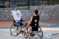 Kostrena: Neformalna košarkaška reprezezentacija Hrvatskoga sabora održala je sportski susret s mladim sportašima s invaliditetom Kostrena: Neformalna košarkaška reprezezentacija Hrvatskoga sabora održala je sportski susret s mladim sportašima s invaliditetom