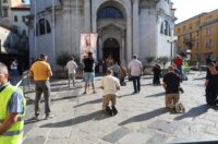 Rijeka: Performans Tiha misa umjetnice Arijane Lekić-Fridrih