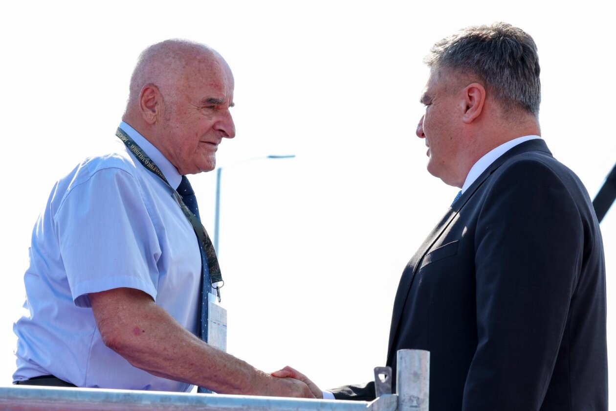 Zagreb: Predsjednik Milanović i premijer Plenković stigli na vojni mimohod u povodu 30. obljetnice VRO Oluja
