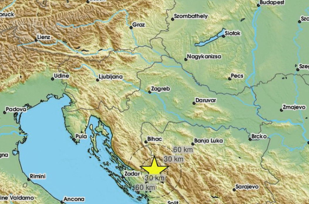 potres knin 060725 potres knin 060725