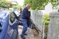 Zagreb: Dolazak Ive Sanadera u obiteljsku kuću nakon izlaska iz zatvora Zagreb: Dolazak Ive Sanadera u obiteljsku kuću nakon izlaska iz zatvora