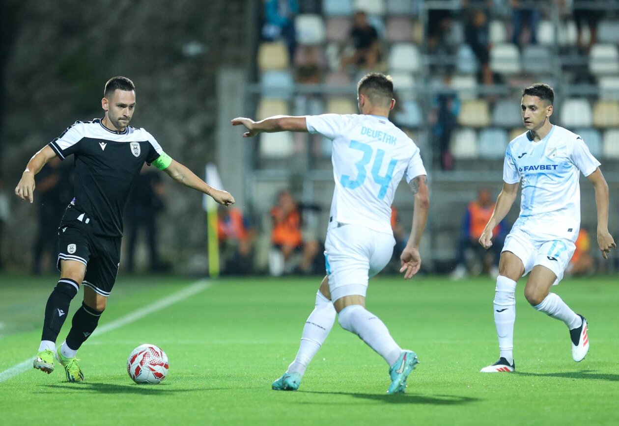 Rijeka i PAOK u prvoj utakmici doigravanja za ulazak u Europsku ligu