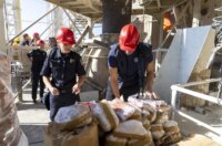 Našice: Spaljivanje droga oduzetih u kriminalističkim istraživanjima