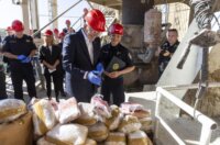 Našice: Spaljivanje droga oduzetih u kriminalističkim istraživanjima