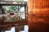 Rijeka: Poplavljen pothodnik na Bulevardu