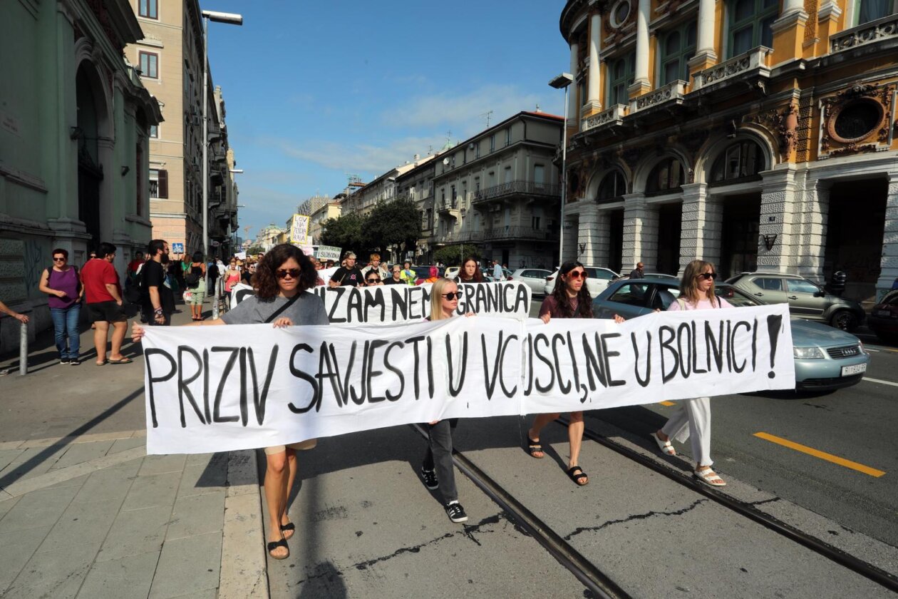Rijeka: Hod za slobodu na riječkim ulicama Rijeka: Hod za slobodu na riječkim ulicama