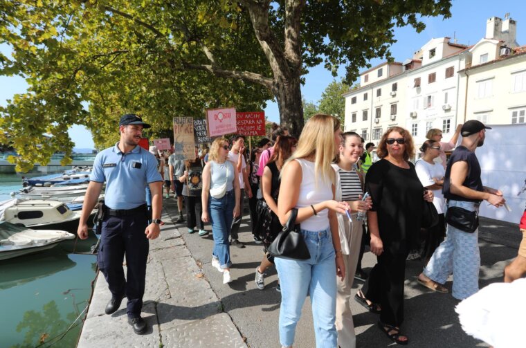 Rijeka: Hod za slobodu na riječkim ulicama