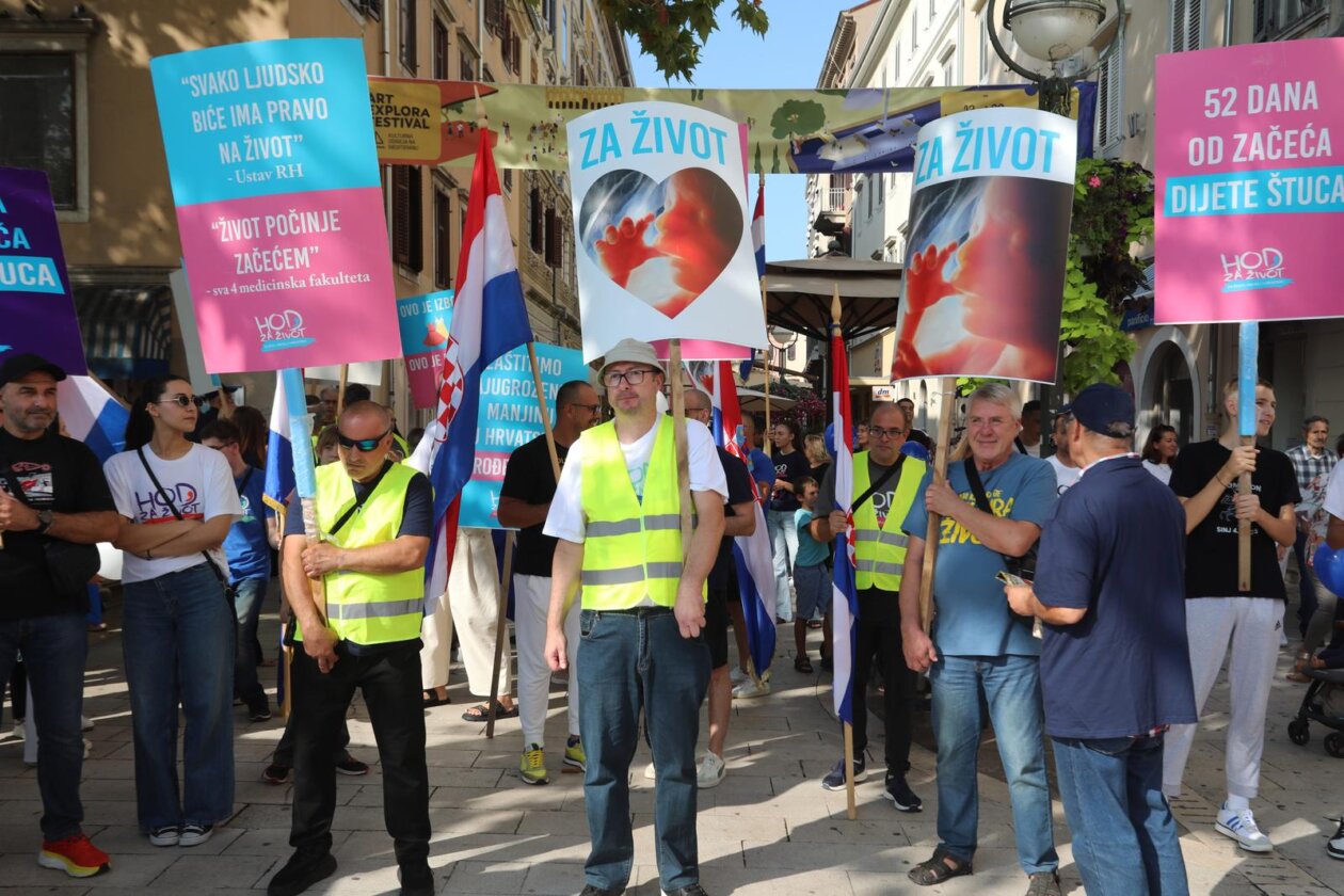 Rijeka: Hod za život na riječkim ulicama Rijeka: Hod za život na riječkim ulicama