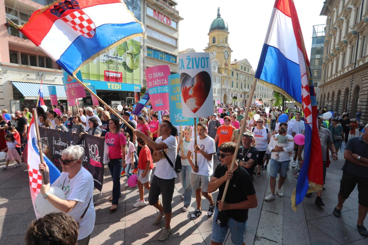 Rijeka: Hod za život na riječkim ulicama Rijeka: Hod za život na riječkim ulicama