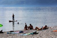 Rijeka: Građani uživaju u suncu i moru na Kantridi Rijeka: Građani uživaju u suncu i moru na Kantridi