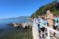 Rijeka: Akcija čišćenja plaže Ploče kojoj se pridružila gradonačelnica Rinčić