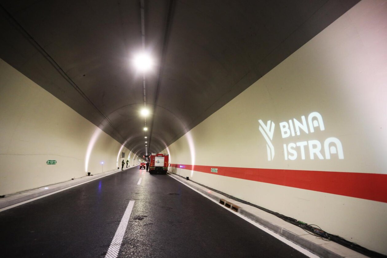 Rijeka: Premijer Andrej Plenković na svečanom puštanju u rad tunela Učka