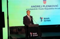 Rijeka: Premijer Andrej Plenković na svečanom puštanju u rad tunela Učka